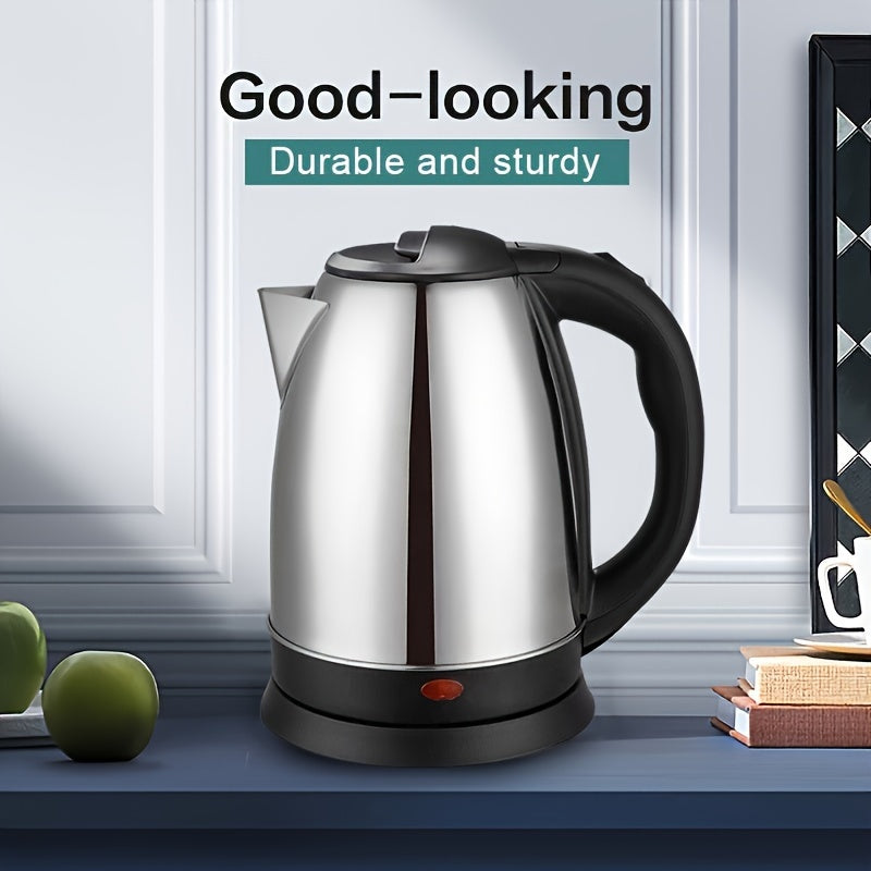 Premium Quality 2.0L Stainless Steel Electric Kettle – Fast Boil, Durable, and Efficient